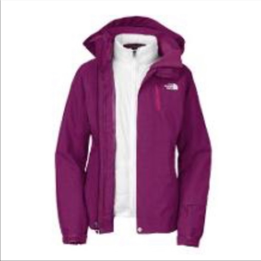 The Northface waterproof 3 in 1 triclimate jacket
